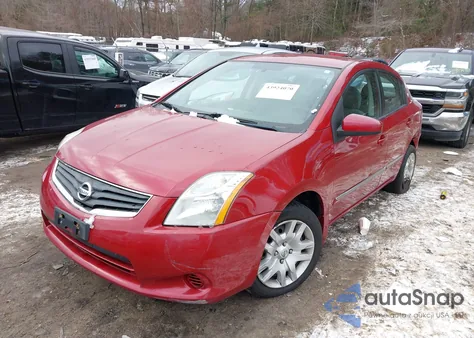 2012 Nissan Sentra 2.0 S z USA, uszkodzony, nr VIN 3N1AB6AP7CL649799